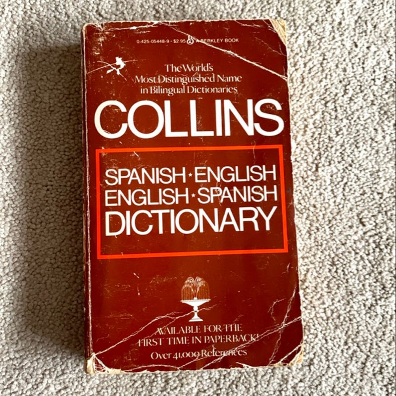 Collins Spanish-English  English-Spanish dictionary