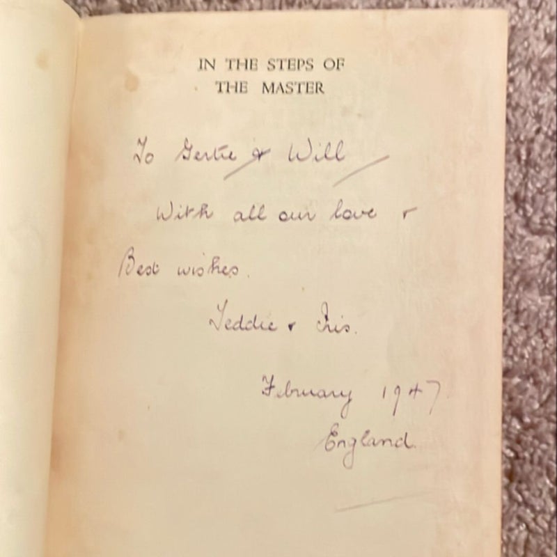 In the Steps of the Master (1934)