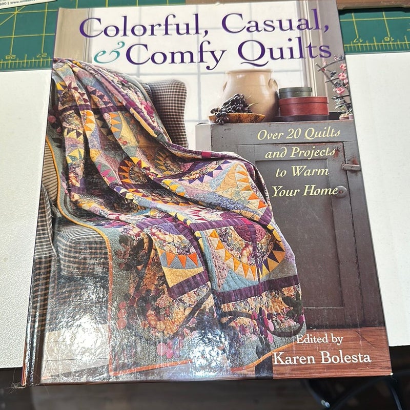 Colorful,casual,and comfy quilts