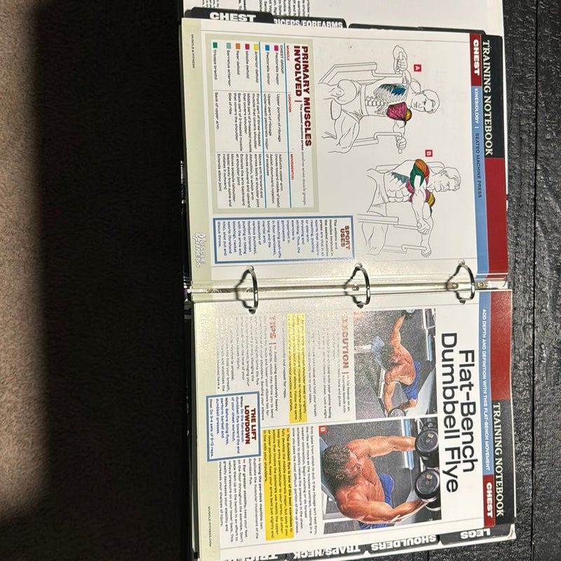 Joe Weider's Muscle and Fitness Training Notebook