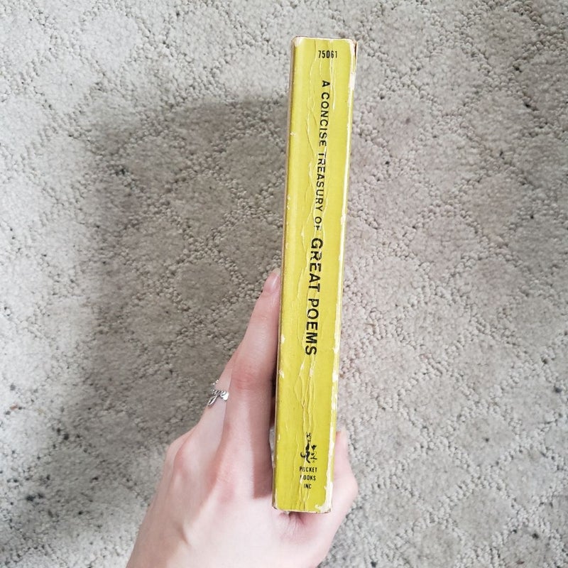 A Concise Treasury of Great Poems (11th Pocket Cardinal Printing, 1965)