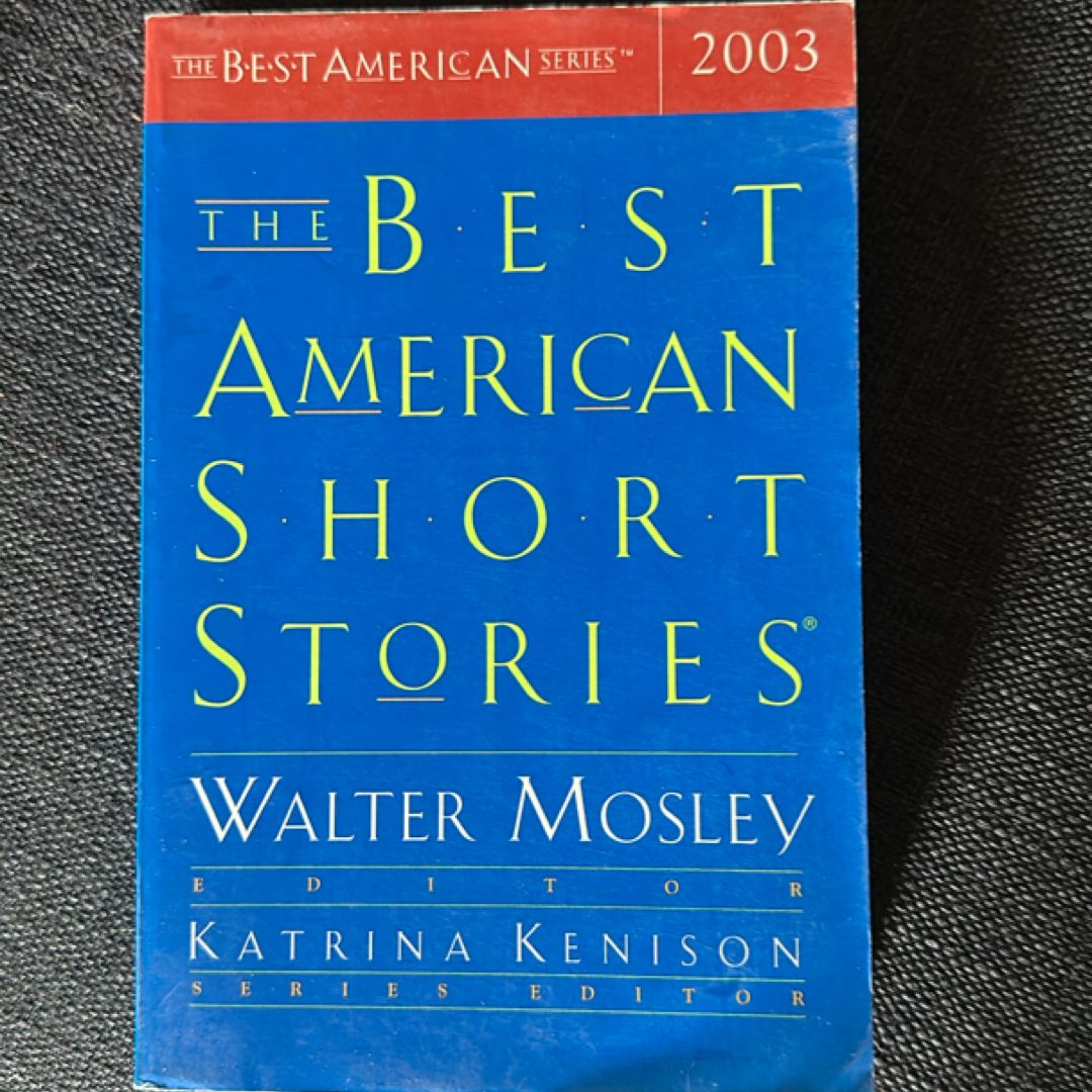 The Best American Short Stories 2003