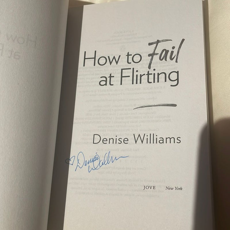 How to Fail at Flirting