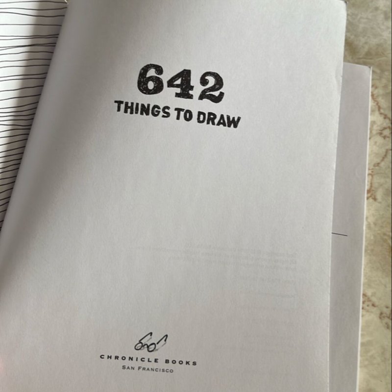 642 Cose Da Disegnare - Libro Per Artisti, Ideale Per Doodle, Schizzi E Regali Creativi
