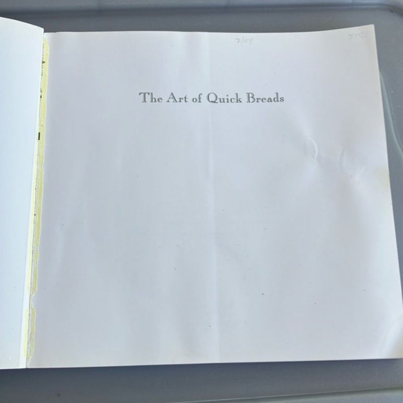 Art of Quick Breads