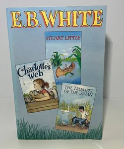E.B. White 3 Book Volume: (1993)- Stuart Little, Charlotte’s Web & The Trumpet of the Swan 
