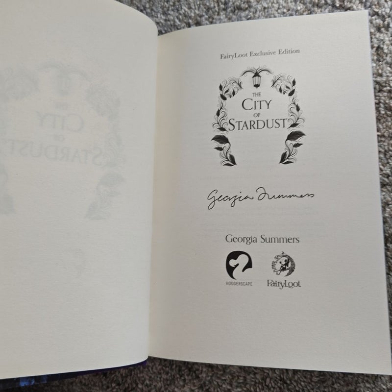 The City of Stardust (Fairyloot Signed)