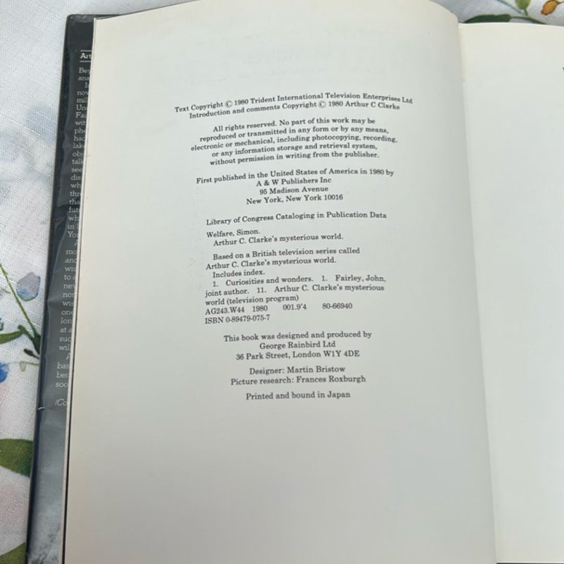 Arthur C. Clarke's Mysterious World