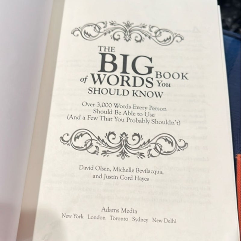 The Big Book of Words You Should Know