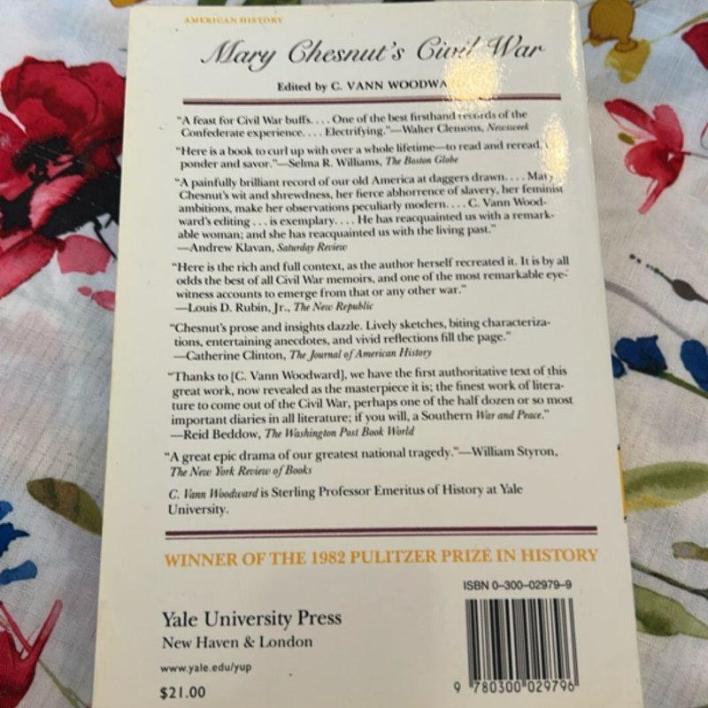 Mary Chesnut's Civil War