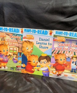 Daniel Tiger: Ready to Read (lot of 3 books)