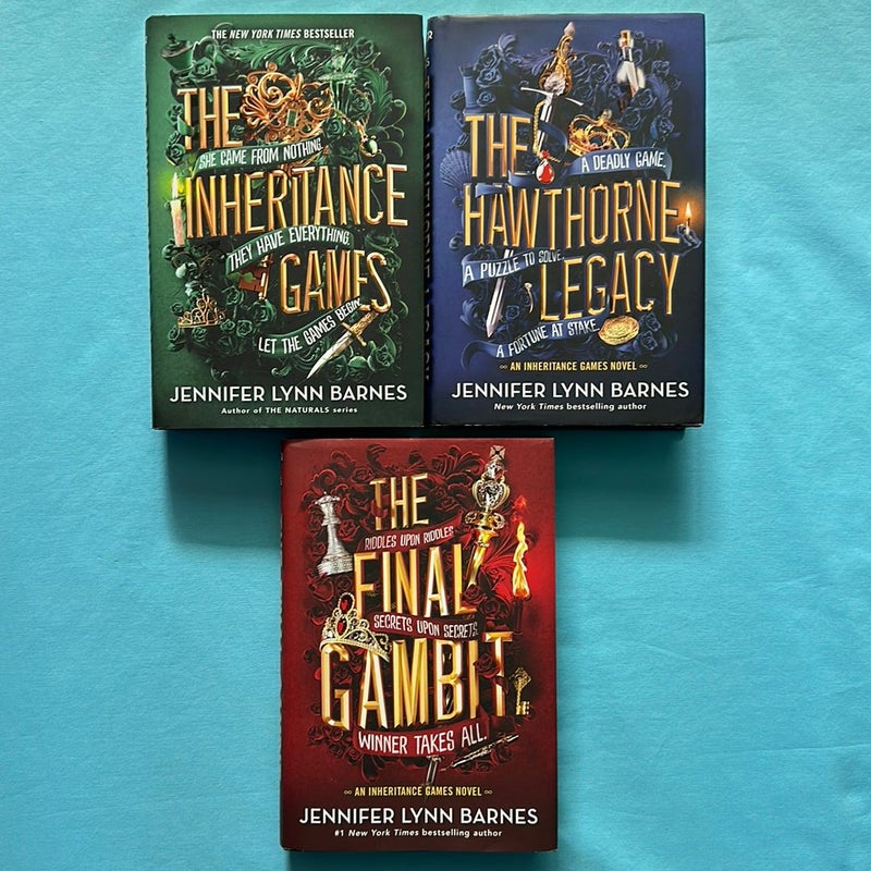 The Inheritance Games, The Hawthorne Legacy & The Final Gambit 