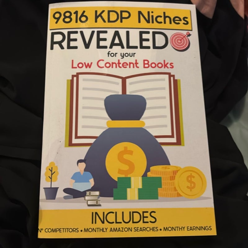 9816 KDP Niches Revealed for Your Low Content Books