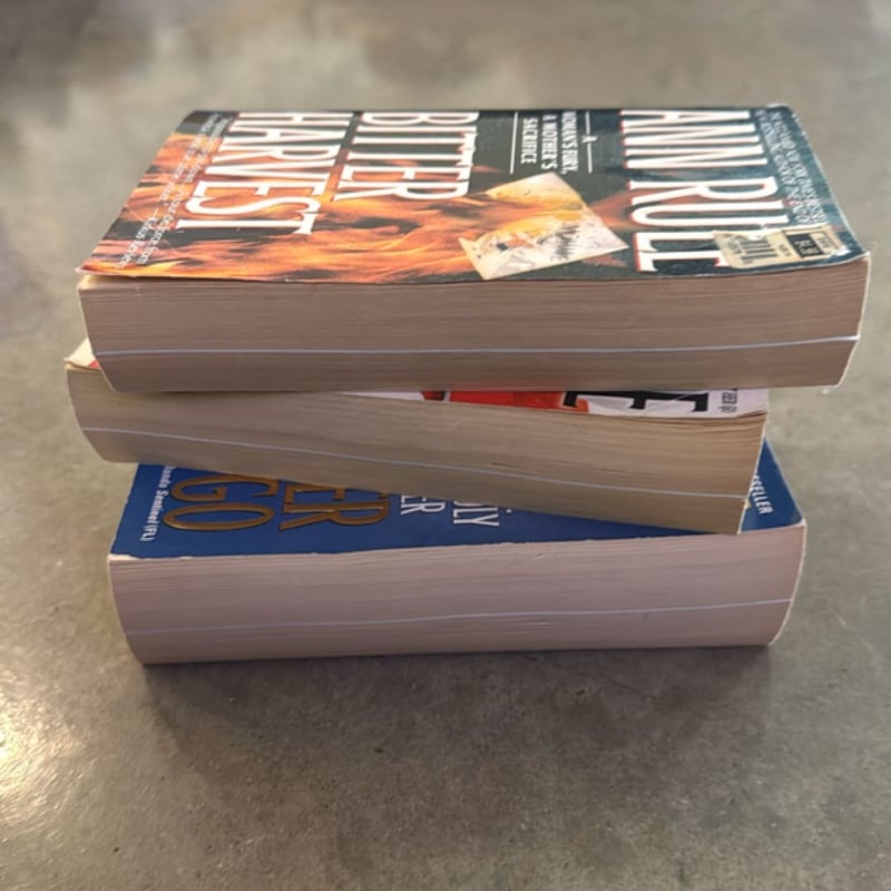 Anne Rule 3 book bundle
