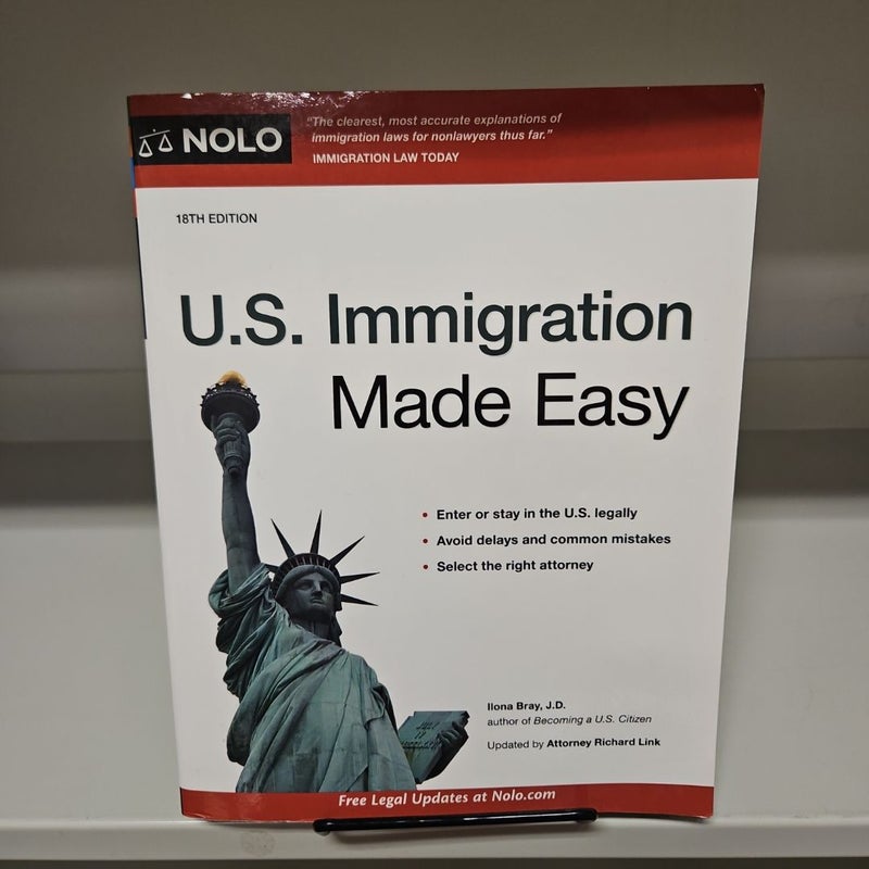 U. S. Immigration Made Easy (PB085)