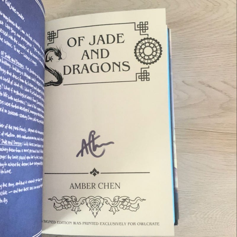 Of Jade and Dragons