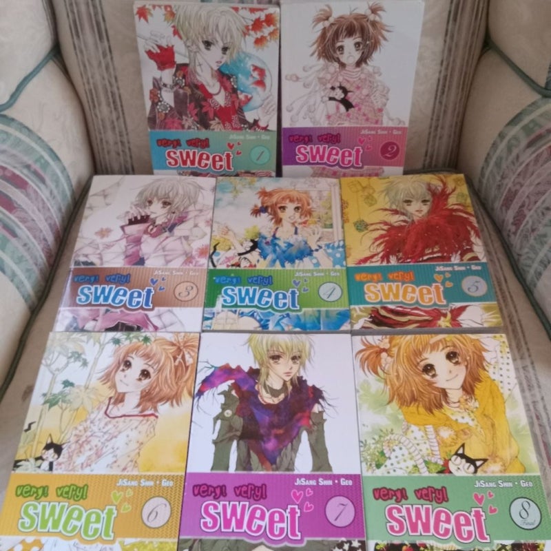 Very Very Sweet Manga Manhwa 1-8 Complete Set