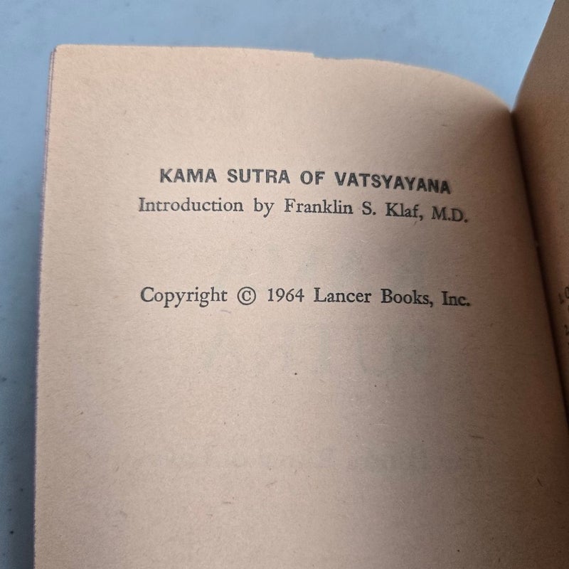 Kama Sutra of Vatsyayana