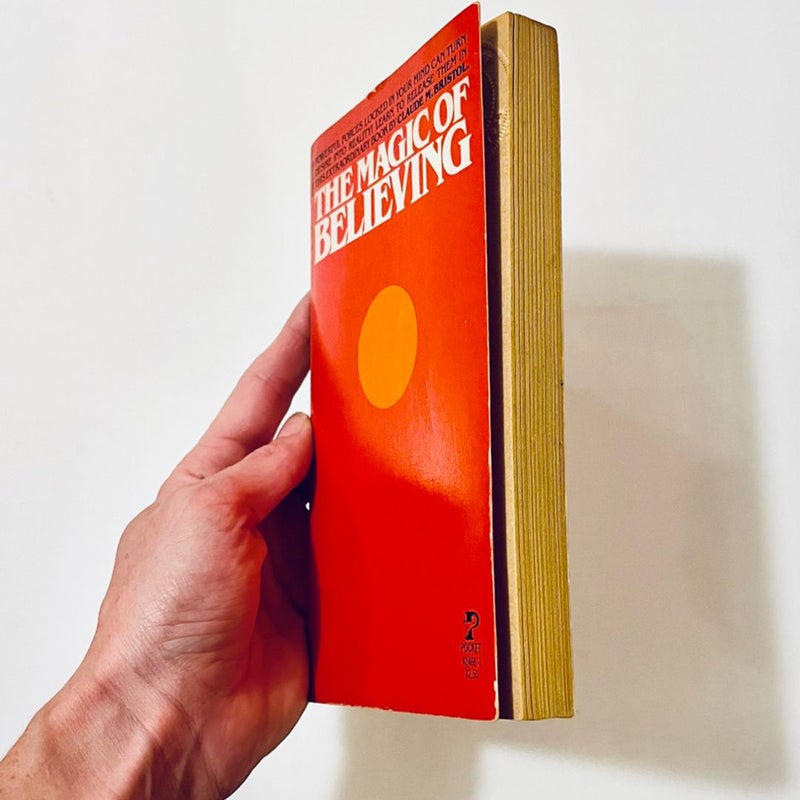 The Magic of Believing 1969 Pocket Books