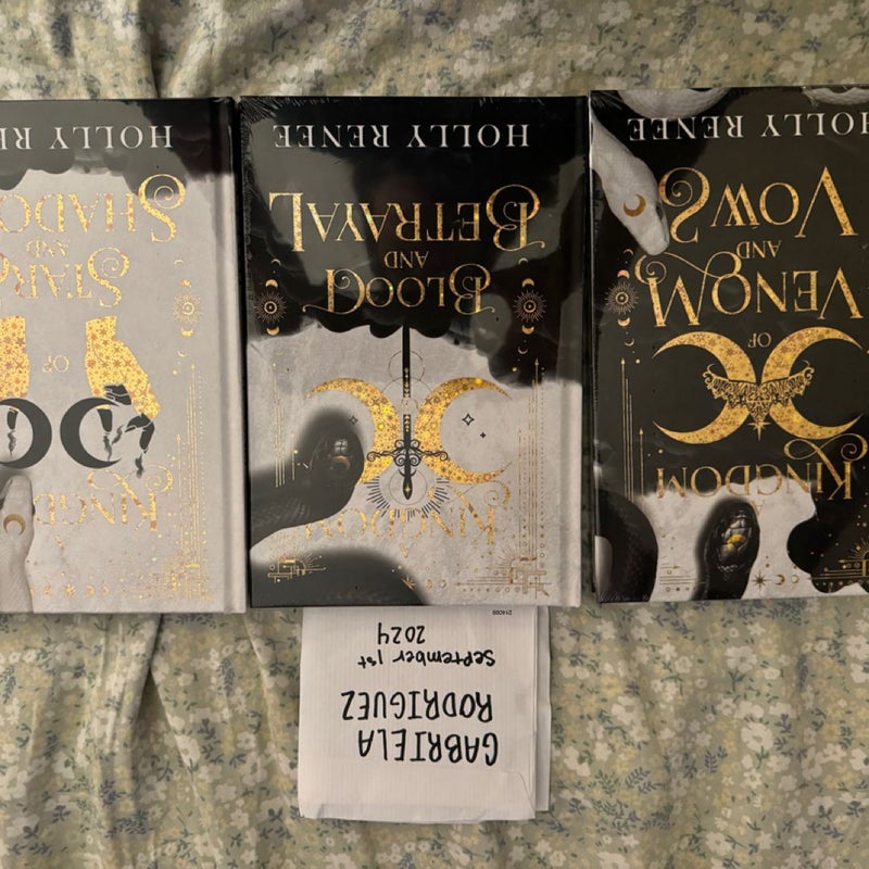 Kingdom of stars and shadows trilogy