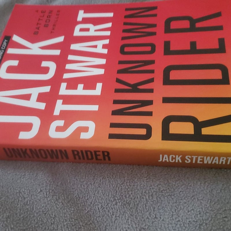 Unknown Rider ARC (Paperback)