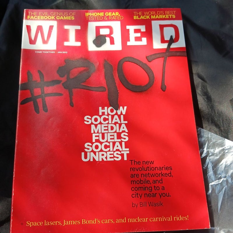 Wired Magazine Jan 2012 issue