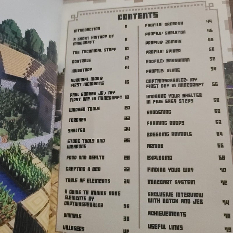 Minecraft Essential Handbook Hardcover