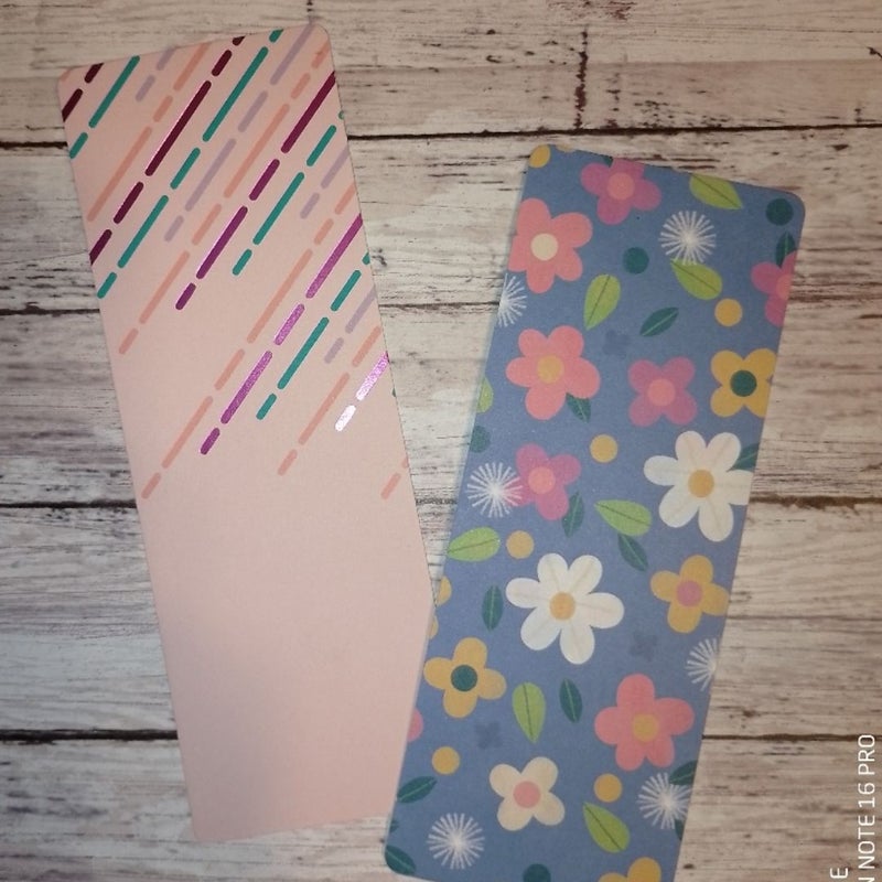 Floral bookmark