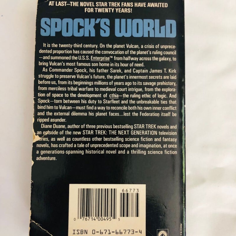 Spock's World