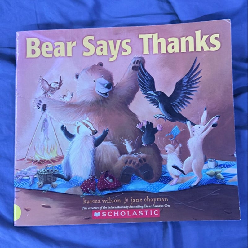 Bear Says Thanks