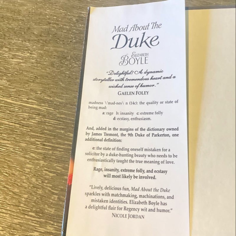 Mad About the Duke