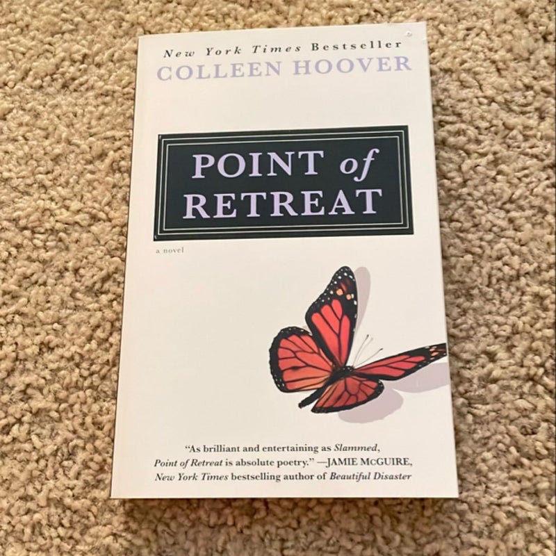 Point of Retreat (signed by the author)