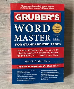 Gruber's Word Master for Standardized Tests