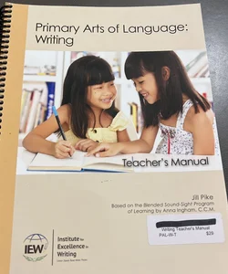 Primary arts of language: writing