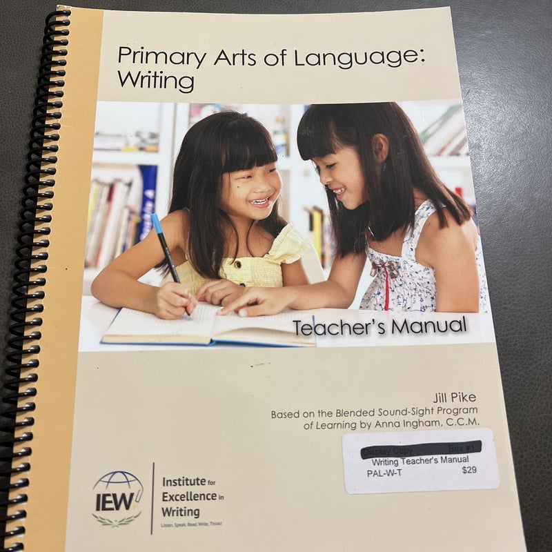 Primary arts of language: writing