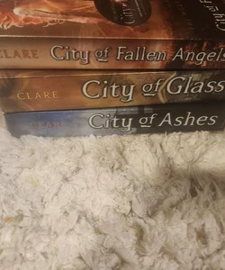 City of Fallen Angels, City of Glass, and City of Ashes 