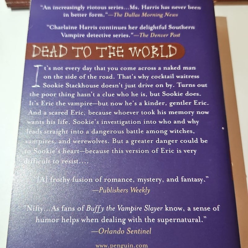 7 book bundle of sookie stackhouse books