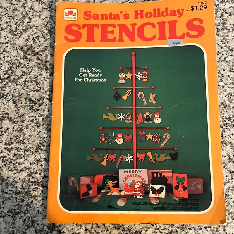 Santa’s Holiday Stencils