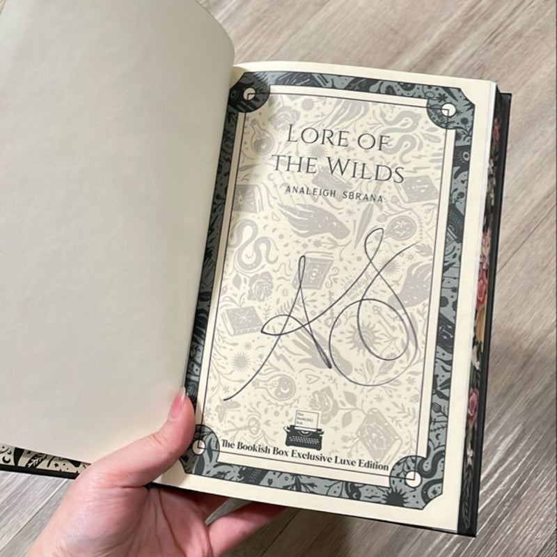 Lore of the Wilds - Signed (Bookish Box)