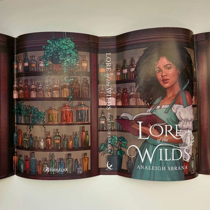 Lore of the Wilds SIGNED by Analeigh Sbrana Fairyloot Edition NEW Romantasy