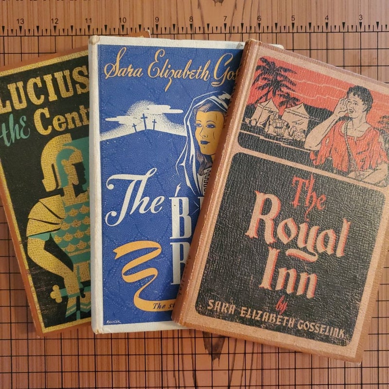 "Lucius the Centurion", "The Blue Robe" and "The Royal Inn" (vintage bundle)