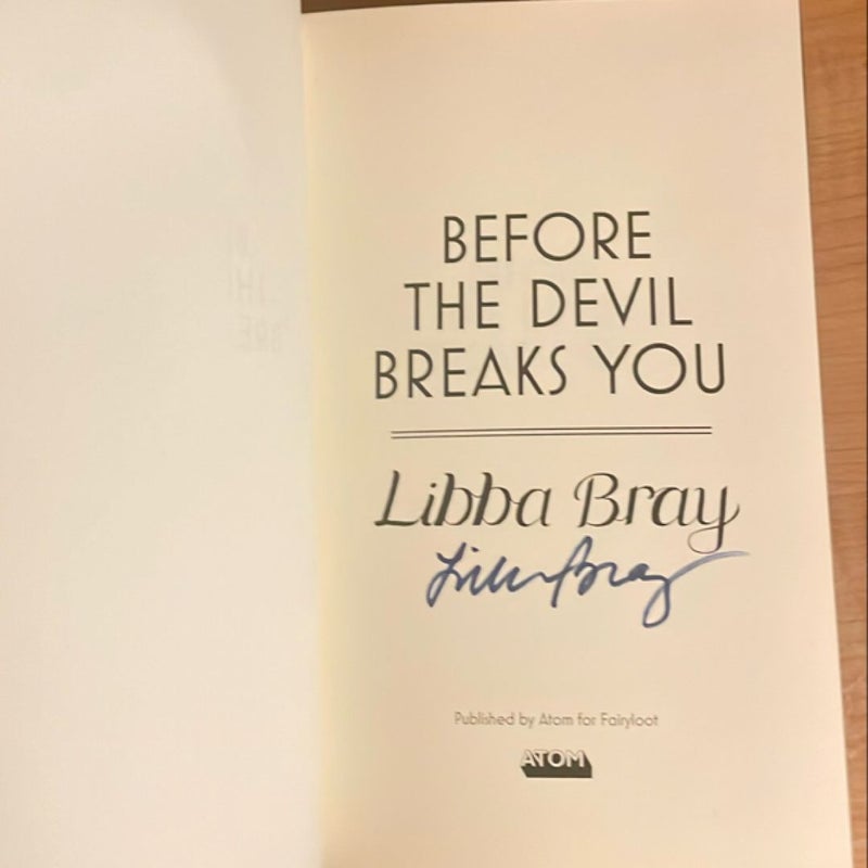 Before the Devil Breaks You Fairyloot Edition