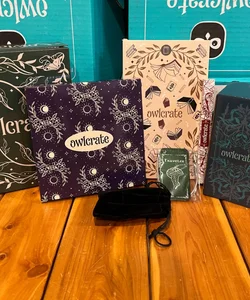 Owlcrate April and May 2024 Box goodies