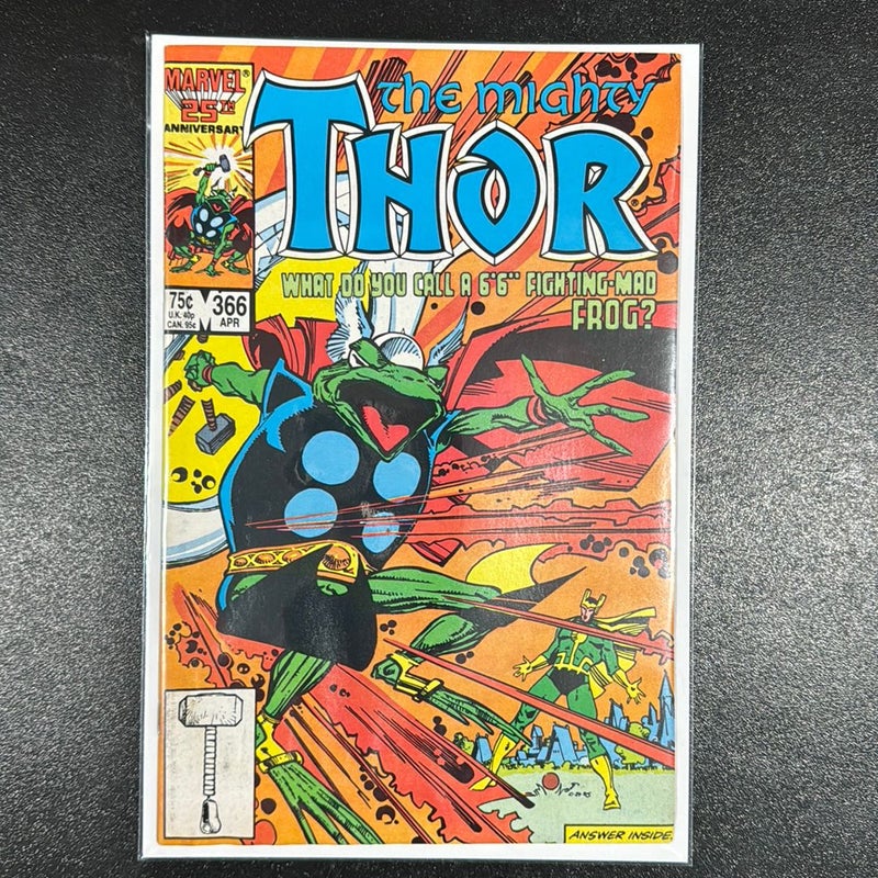 The Mighty Thor # 366 Apr 1985 Marvel Comics 