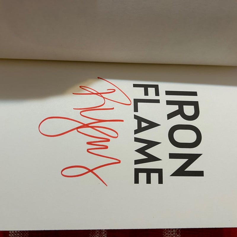 Iron Flame SIGNED