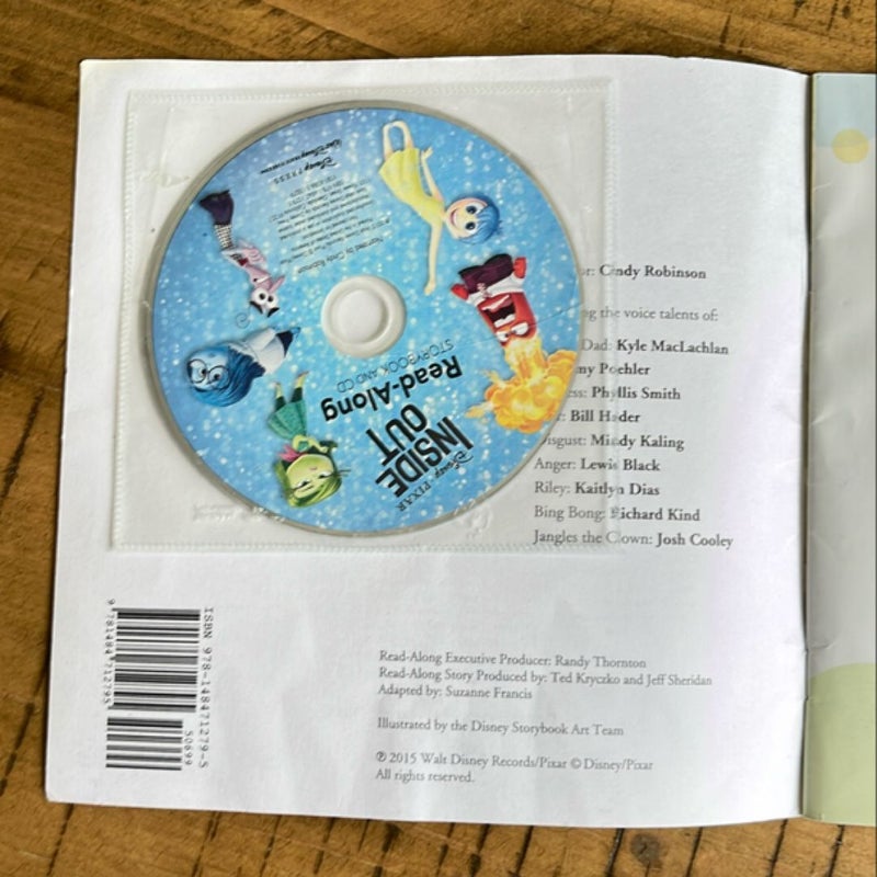 Inside Out Read-Along Storybook and CD