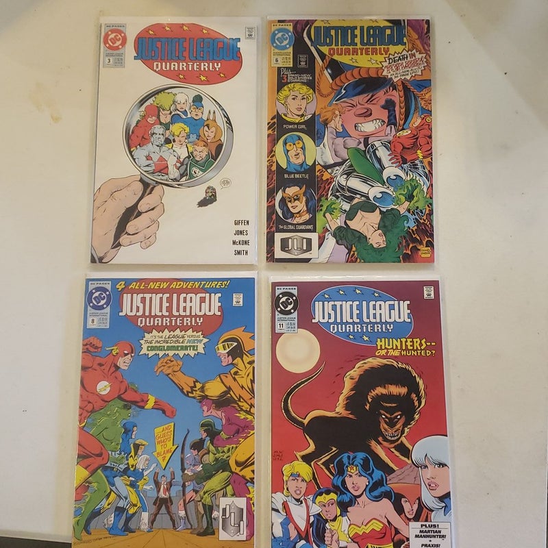 Justice league quarterly lot