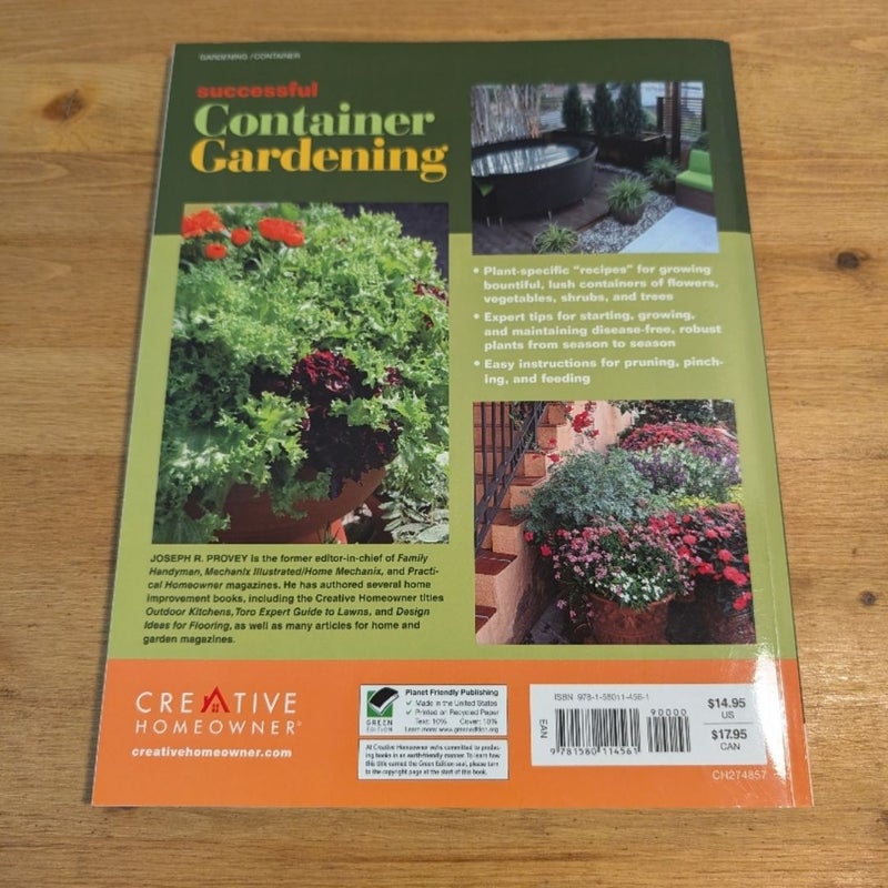 Successful Container Gardening