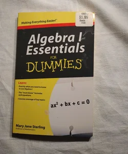 Algebra Essentials for Dummies