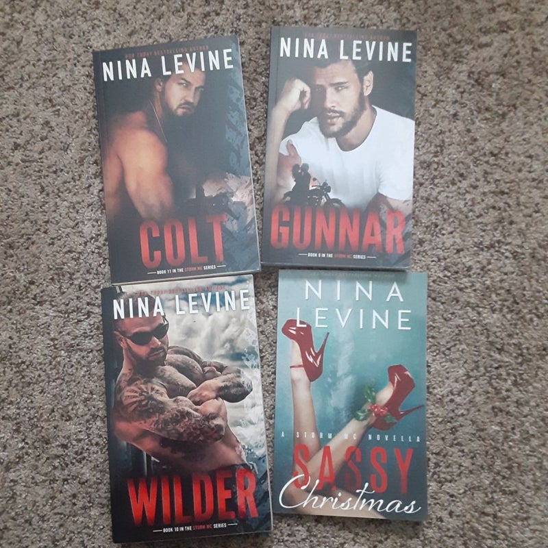 Gunnar, Wilder, Colt, Sassy Christmas 